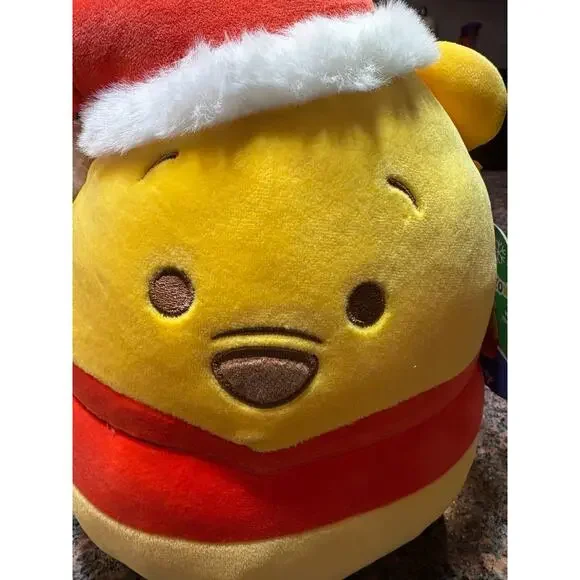 Disney Winnie The Pooh Christmas Squishmallow NWT - Picture 2 of 12